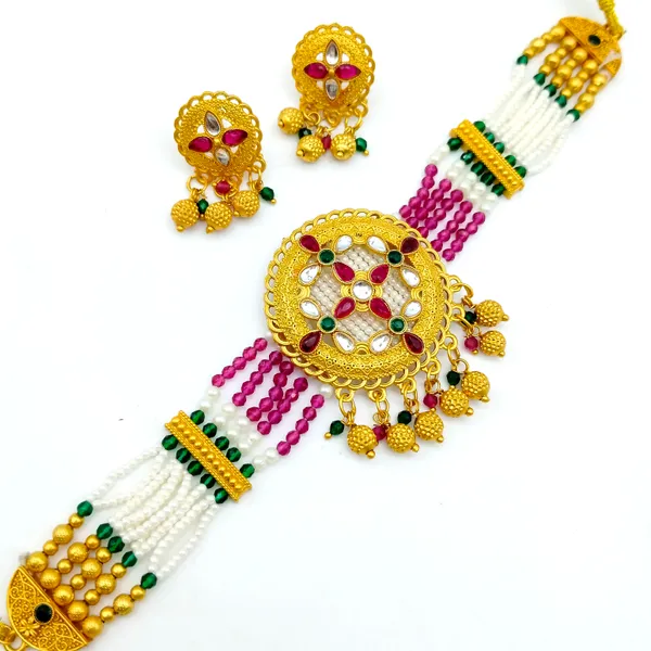 Gold_Plated_Necklace_Multicolor_Set_|_Premium_Jewelry_Accessories
