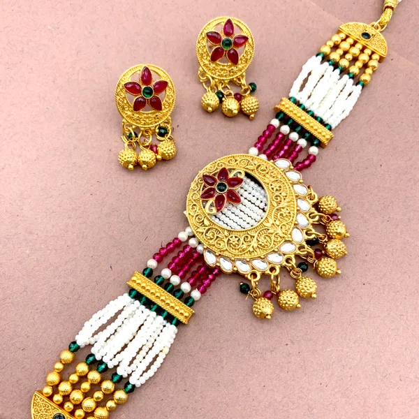 Gold_Plated_Necklace_Multicolor_Set_|_Premium_Jewelry_Accessories