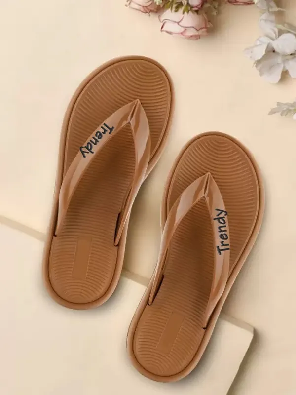 Tan_Synthetic_Slip-On_Slippers_For_Women