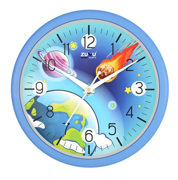 Sky_Blue_Decorative_Wall_Clock_for_Living_Room_and_bedroom
