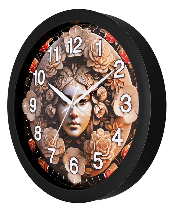 Designer_Round_Analog_Black_Wall_Clock