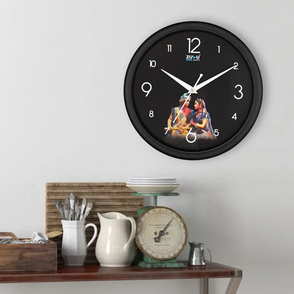Black_Decorative_Wall_Clock_for_Living_Room_and_bedroom