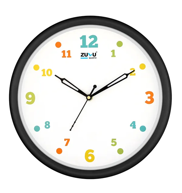 Black_Decorative_Wall_Clock_for_Living_Room_and_bedroom