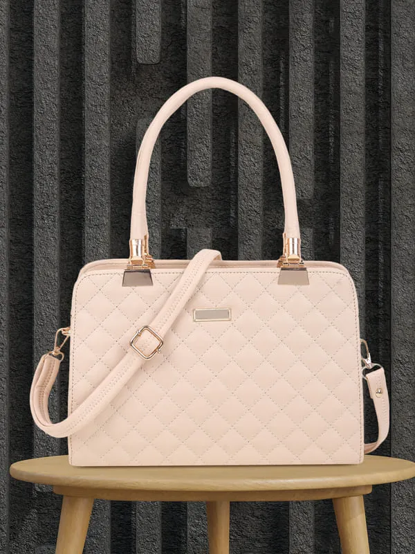 Amyence Women Off White Stylish Quilted Hand Bag Price in India Buy Amyence Women Off White Stylish Quilted Hand Bag online at undefined