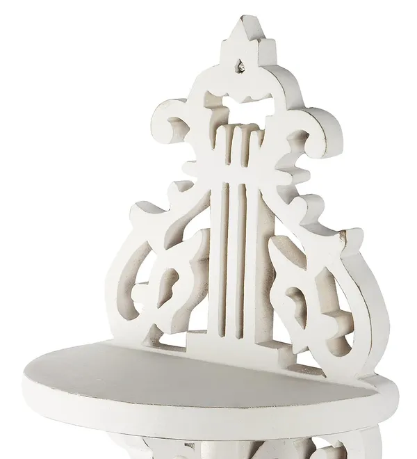 Decorative_&_Hand_Crafted_Wooden_Wall_Shelf_in_Distressed_White_Finish_(_30_x_20_x_13_cm)