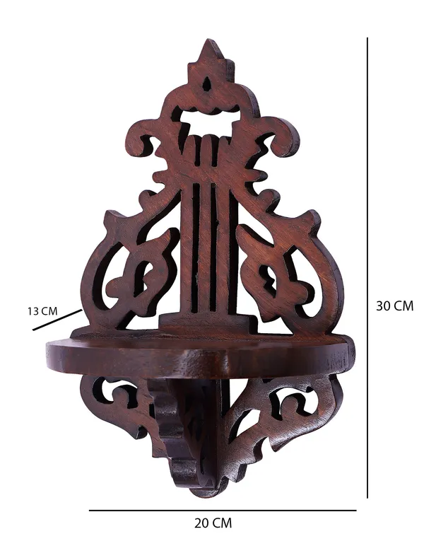 Decorative_&_Hand_Crafted_Wooden_Wall_Shelf_in_Walnut_Finish_(_30_x_20_x_13_cm)_B27R