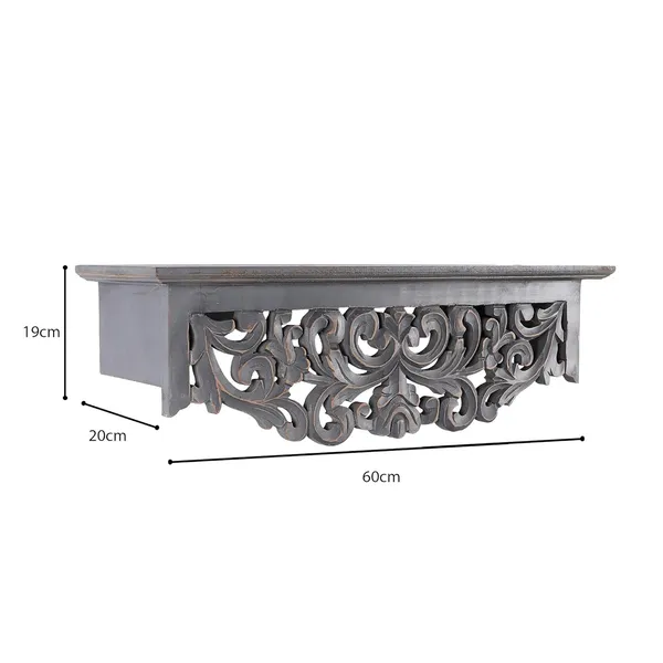 Decorative_and_Handcrafted_Wall_Shelf_for_Living_Room,Study,Bathroom_or_Kitchen_in_Distressed_Grey_Finish_-_60cm_x_20cm_x_19cm