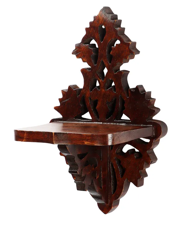 Decorative_&_Hand_Crafted_Wooden_Wall_Shelf_in_Walnut_Finish_(_30_x_20_x_15_cm)