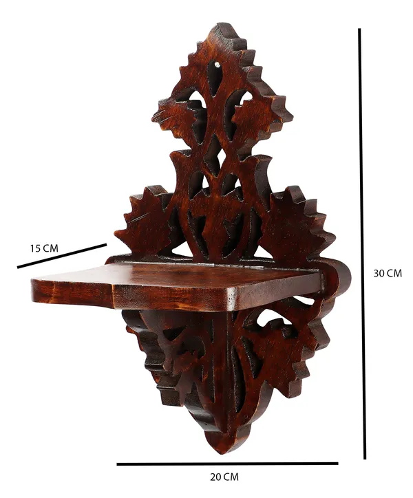 Decorative_&_Hand_Crafted_Wooden_Wall_Shelf_in_Walnut_Finish_(_30_x_20_x_15_cm)