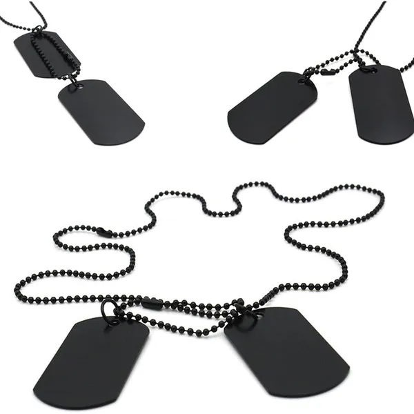 Army_Dog_Tag_Chain_Pendant_Stainless_Steel_Titanium_Plated