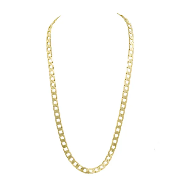 Cuban_Chain_Gold/Silver_Plated_Combo_Set_For_Mens_Boys