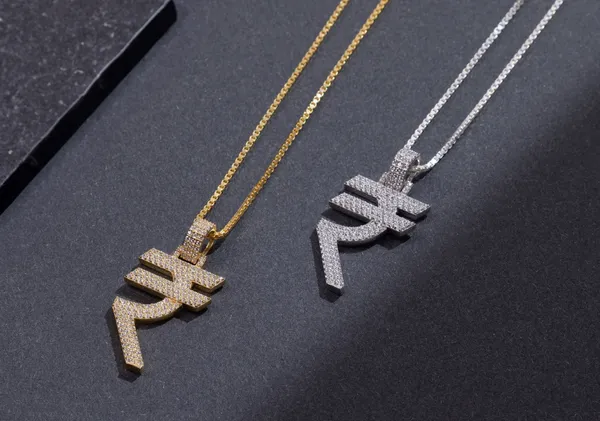 DRIPPY_ICED_RUPEE_NECKLACE