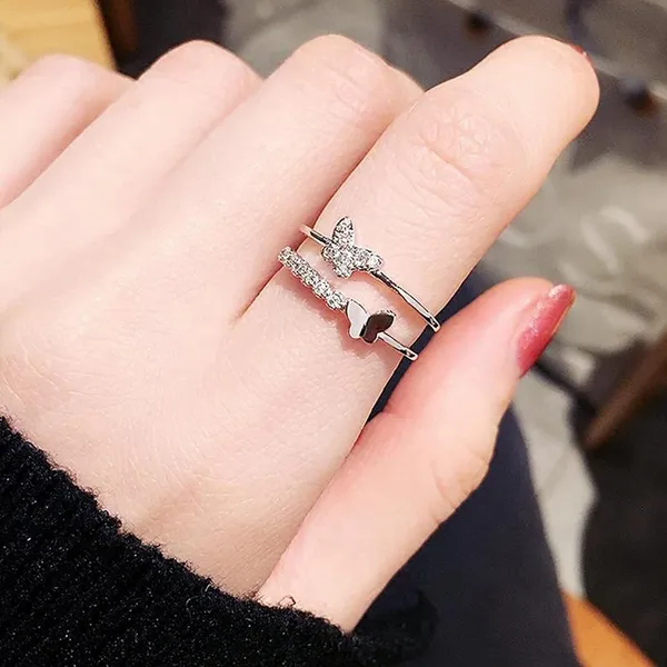 Double_Butterfly_Ring_Sterling_Silver_For_Women