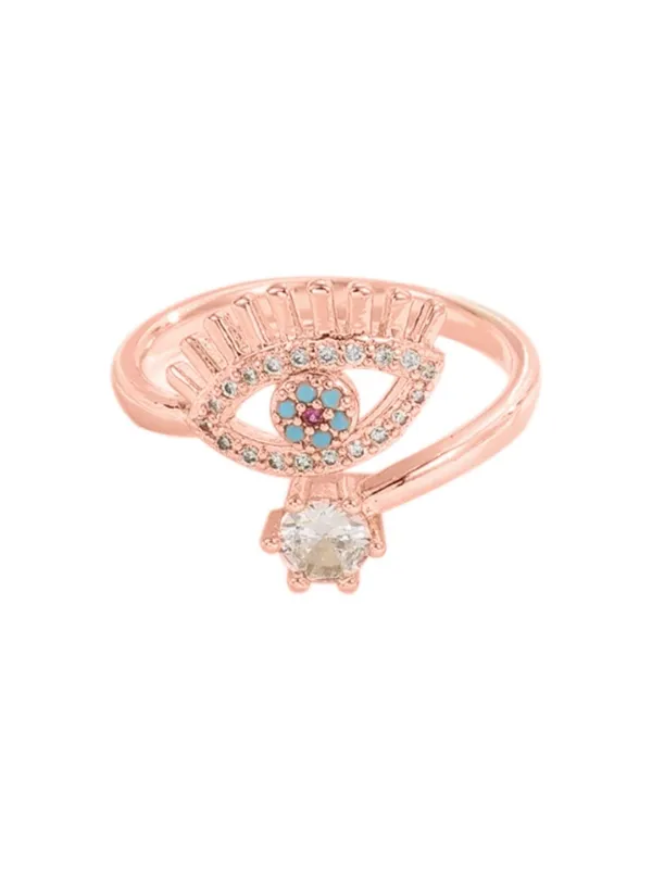 Eye_Cubic_Zirconia_Rose_Gold_Sterling_Silver_Ring_For_Women