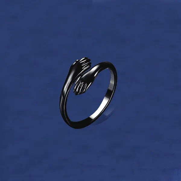 Hug_Ring_Silver_Plated_Combo_Set_For_Women