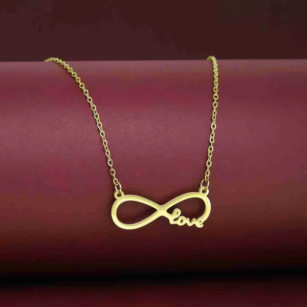 Infinity_Love_Pendant_Gold_Plated_For_Women