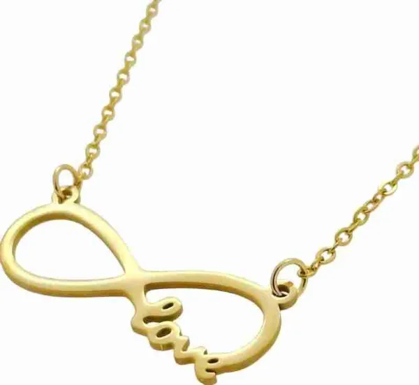 Infinity_Love_Pendant_Gold_Plated_For_Women