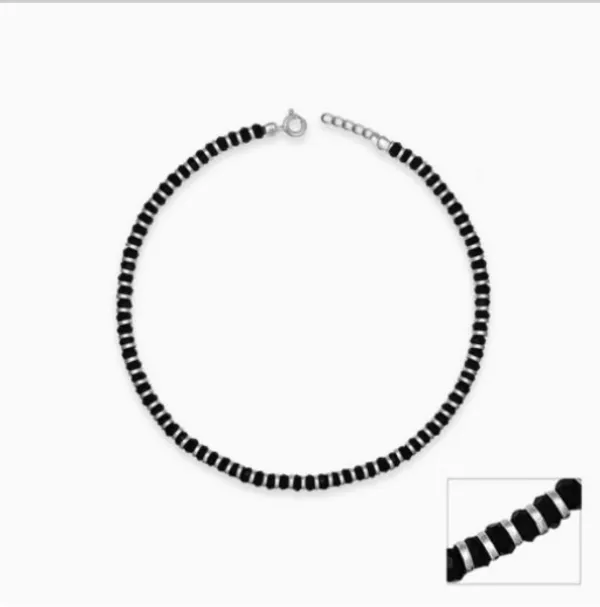 NJ's_925_sterling_silver_black_bead_anklet_sterling_silver_anklet_(pack_of_2)