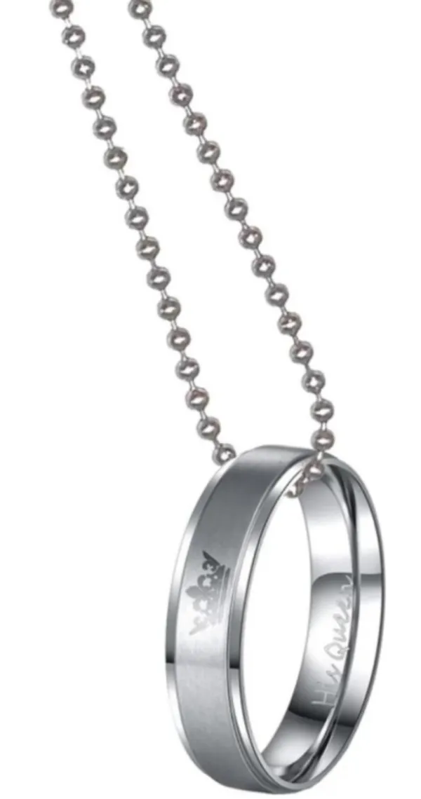 Nj's_His_Queen_Pendant_In_Chain_,Tatinium_silver,_Stainless_steel_Locket_