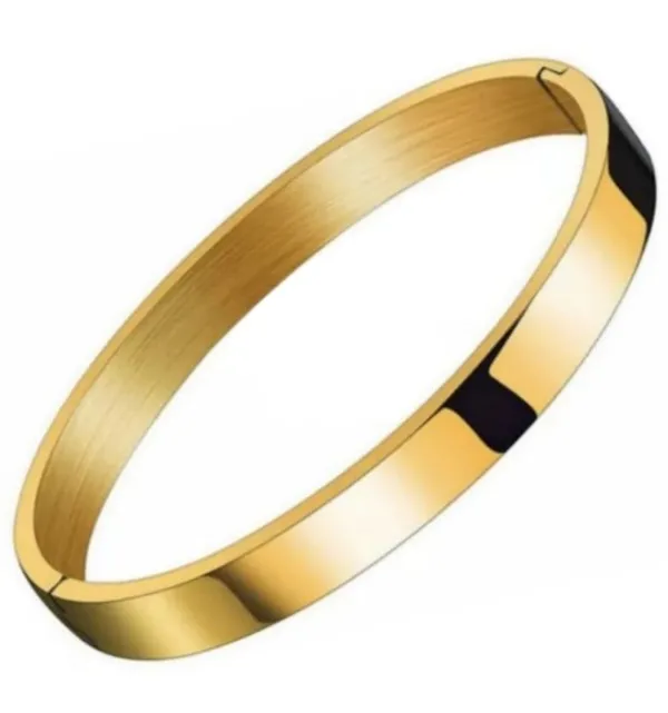 Nj's_Silver,_Alloy_gold_-plated,_silver_bracelet_set(pack_of_2)