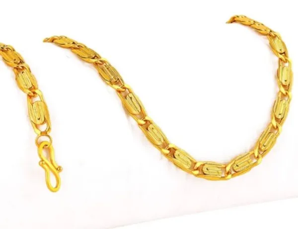 Nj's_gold_snail_chain_gold_plated_brass_