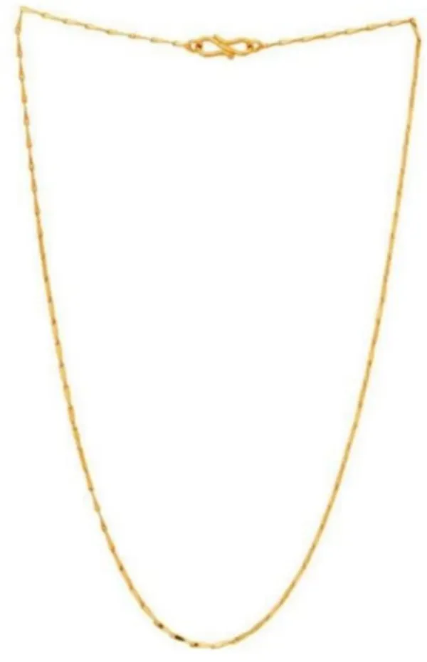 Nj's_rice_chain_gold_-plated_plated_alloy_chain_