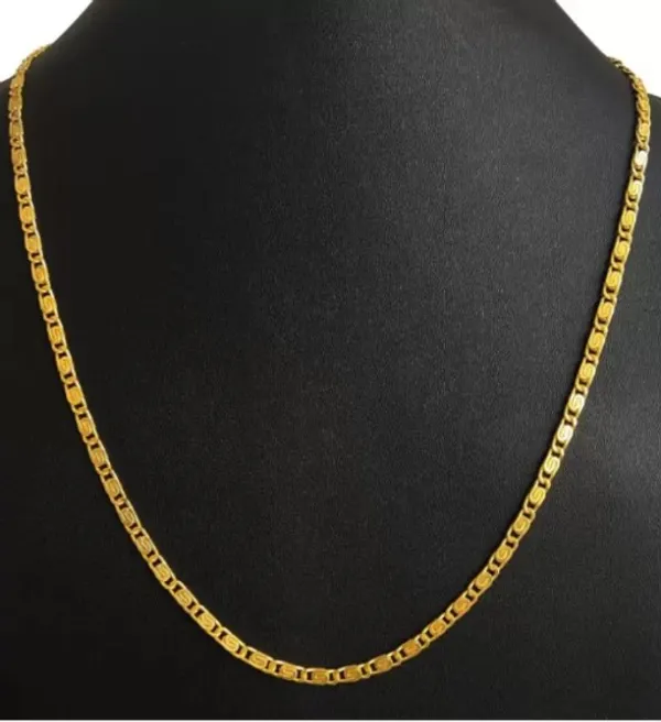 Nj's_snail_chain_brass_plated_alloy_chain_in_
