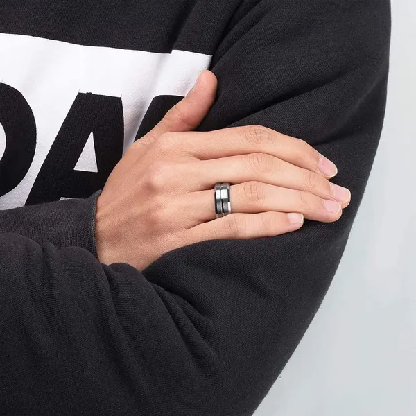 One_Line_Stainless_Steel_Silver_Plated_For_Mens_Boys
