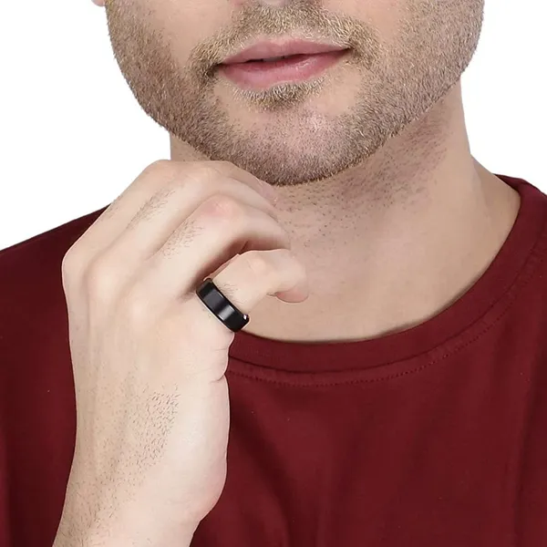 Stylish_Band__Ring_Stainless_Steel_Titanium_Silver_Plated_For_Mens_Boys