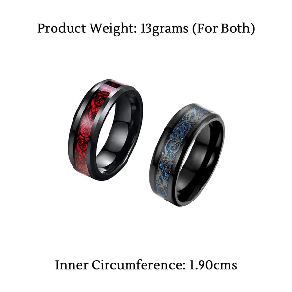 Stylish_Dragon_Ring_For_Women_Girls_Stainless_Steel_Rhodium_Plated_Combo_Set