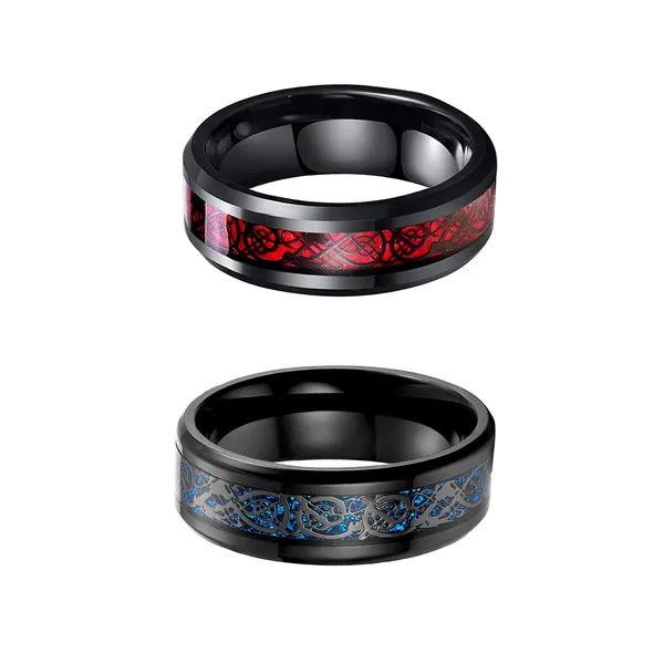 Stylish_Dragon_Ring_For_Women_Girls_Stainless_Steel_Rhodium_Plated_Combo_Set