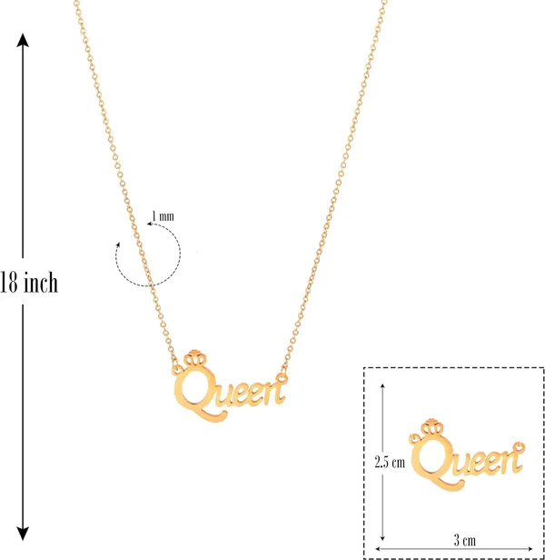 Stylish_Gold_Plated_Queen_Chain_Necklace