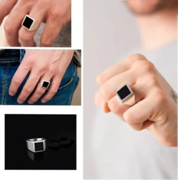 Stylish_Square_Ad_Ring_Stainless_Steel_Silver_Plated_For_Mens_Boys