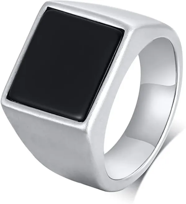 Stylish_Square_Ad_Ring_Stainless_Steel_Silver_Plated_For_Mens_Boys