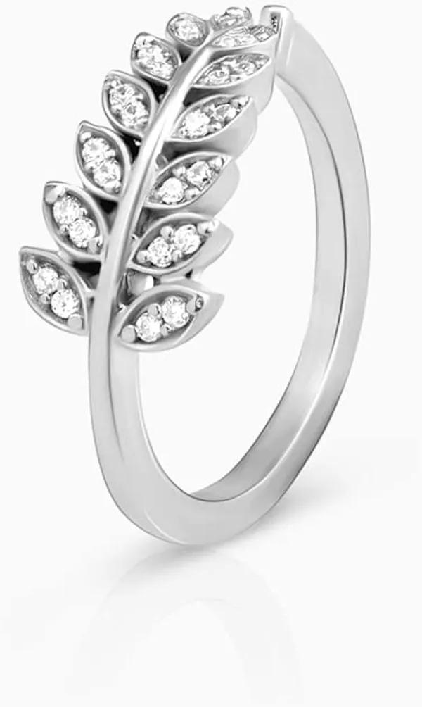 Leaf_Ring_Silver_For_Women
