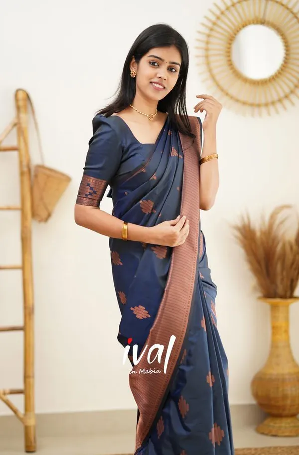 Navy_Blue_Soft_Silk_Saree_With_Dissemble_Blouse_Piece_(MC-230_(2FD)_NAVY_BLUE)