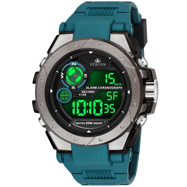Light_Blue_Digital_Sports_Watch_|_Multi-Function_Alarm_Hand_Watch_|_Waterproof_Electronic_Watch_|_Wrist_Watch_For_Men