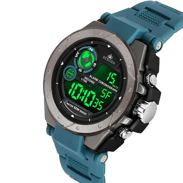 Light_Blue_Digital_Sports_Watch_|_Multi-Function_Alarm_Hand_Watch_|_Waterproof_Electronic_Watch_|_Wrist_Watch_For_Men