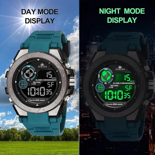 Light_Blue_Digital_Sports_Watch_|_Multi-Function_Alarm_Hand_Watch_|_Waterproof_Electronic_Watch_|_Wrist_Watch_For_Men