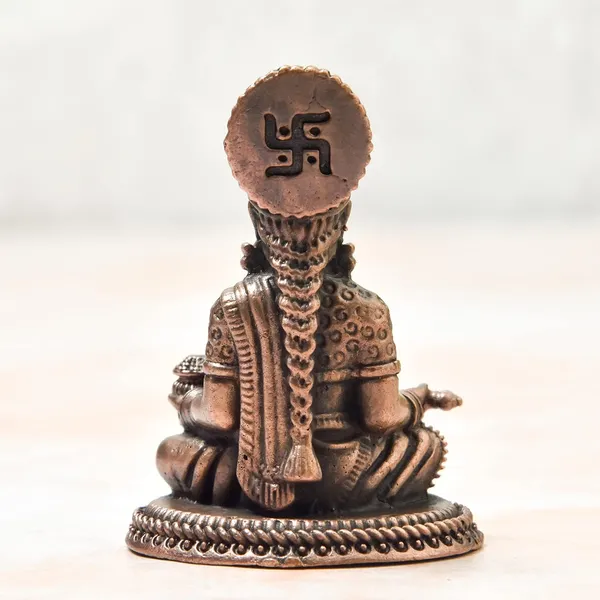 _2.25_inches,_Copper_Annapurna_Devi_Idol,_110_Grams_,_Patina_Antique_Finish_,_Pack_of_1_Piece