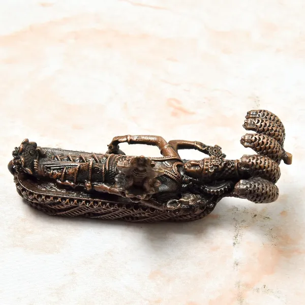 _1.3_inches,_Copper_Handmade_Ranganatha_Swamy_Idol,_110_Grams,_Patina_Antique_Finish,_Pack_of_1_Piece