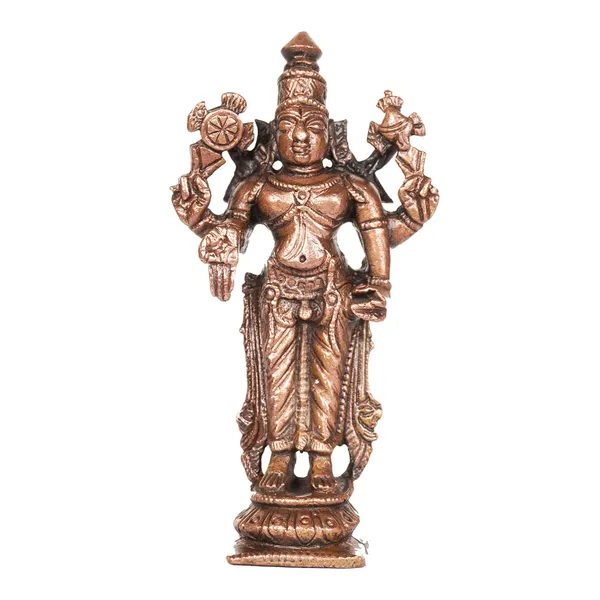 Decor_,_2.75_inches,_Handmade_Copper_Balaji_Idol_Set,_120_Grams,_Patina_Antique_Finish,_Pack_of_1_Piece