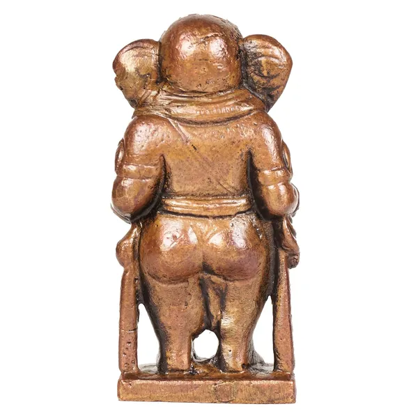 Decor,_2.1_inches,_Handmade_Copper_Yedmunji_Ganesha_Idol,_125_Grams,_Patina_Antique_Finish,_Pack_of_1_Piece