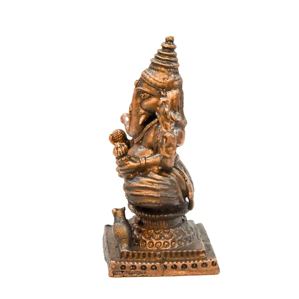_2.3_inches,_Handmade_Copper_Ganesha_Idol_,_130_Grams_,_Patina_Antique_Finish_,_Pack_of_1_Piece