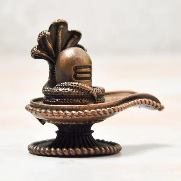 _2.1_inches,_Copper_Handmade_Shivalinga_,_130_Grams_,_Patina_Antique_Finish_,_Pack_of_1_Piece