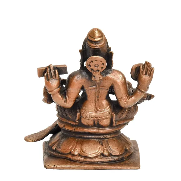 Decor_Handmade_Copper_Saraswati_Idol_2.65_inches_,_Patina_Antique_Finish_,_1_Piece