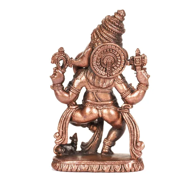 Decor_,_3.35_inches,_Handmade_Copper_Dancing_Ganesha_Idol,_330_Grams,_Patina_Antique_Finish,_Pack_of_1_Piece