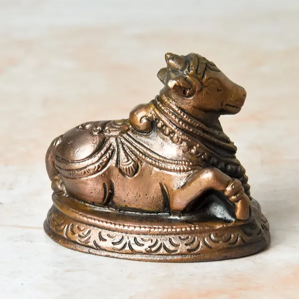 _2_inches,_Copper_Handmade_Nandi_Idol_,_250_Grams_,_Patina_Antique_Finish_,_Pack_of_1_Piece