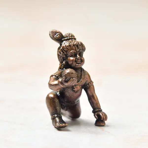 _1.5_inches,_Handmade_Copper_Bal_Krishna_Idol,_30_Grams_,_Patina_Antique_Finish_,_Pack_of_1_Piece