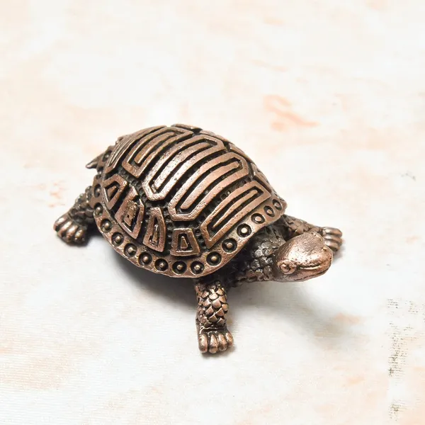 _0.6_inches,_Copper_Handmade_Turtle_|_Kurma_|_Tortoise,_30_Grams,_Patina_Antique_Finish,_Pack_of_1_Piece